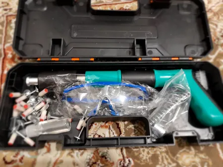 میخ چاشنی میخکوب دستی کد p20 مجموعه 20 عددی