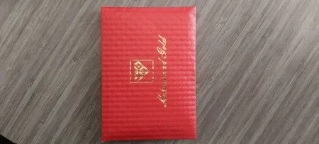 شمش طلا 24 عیار طلای محمد مدل گل رز SNF