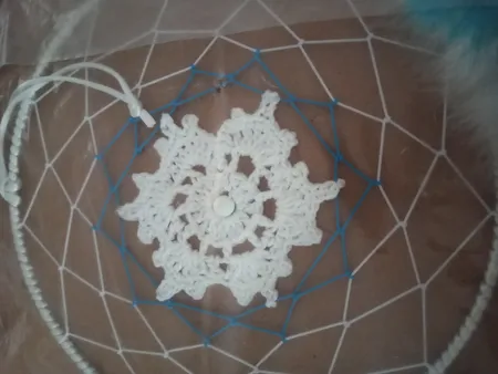 آویز دریم کچر مدل ستاره برفی