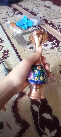 گلدان مسی مدل پرداز کد 1601