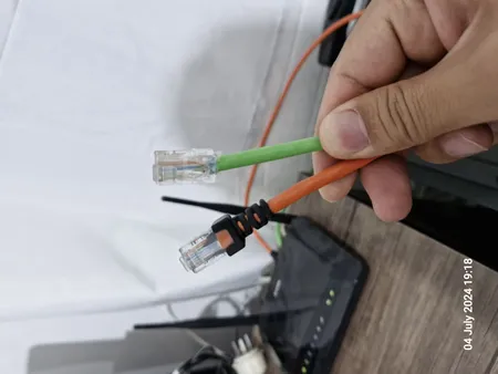 کابل شبکه Cat6 نگزنس مدل P1AO50OK