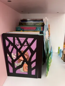 نگهدارنده کتاب مدل BOOKEND بسته 2 عددی
