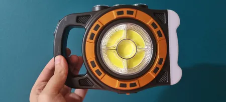 چراغ اضطراری مدل خورشیدی شارژی 3حالته HB