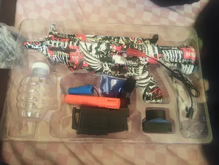 تفنگ بازی مدل تیر ژله ای Mini M416