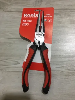 انبر دم باریک رونیکس مدل RH-1328 سایز 8 اینچ