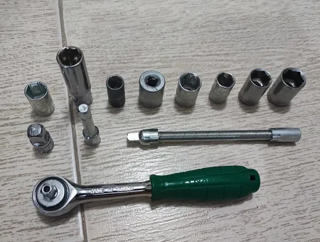 آچار جغجغه ای هنس مدل HT_14 سایز 1/4 اینچ