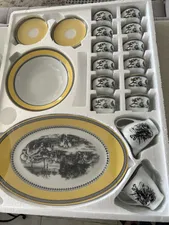 تجریه خرید سرویس چینی 102 پارچه غذا خوری چینی زرین ایران سری ایتالیا اف مدل ویلیج درجه یک