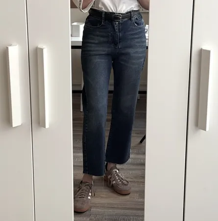 شلوار جین راسته زنانه مدل 389