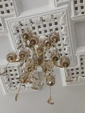 تجریه خرید لوستر 12 شعله شاهان تک کد M/6698