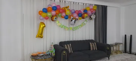 مجموعه 74 عددی تم تولد مستر تم طرح حیوانات جنگل کد 1