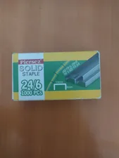 تجریه خرید سوزن منگنه پییرسز کد۲۴۷ سایز ۲۴/۶ بسته ۱۰۰۰ عددی