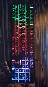 تجریه خرید کیبورد گیمینگ سابیت مدل GK-5200، سوییچ ممبران، Full-Size، نورپردازی LED RGB