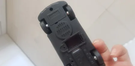 ماشین بازی مدل عقبکش فلزی سانتافه طرح پلیس