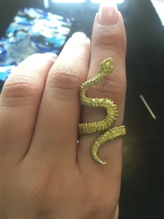 انگشتر مدل مار کد SN-110