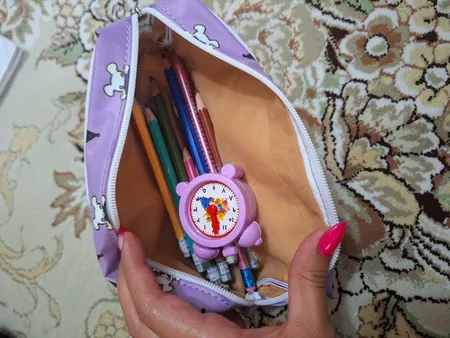 مداد تراش مدل ساعت آموزشی