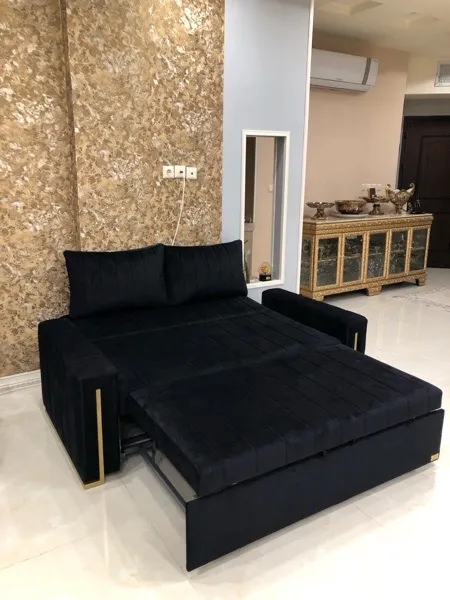 مبل تختخواب شو 2 نفره اورنگ مدل ریلی پینار