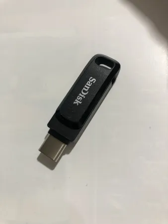 فلش مموری سن دیسک مدل Ultra Dual Drive Go ظرفیت 256 گیگابایت