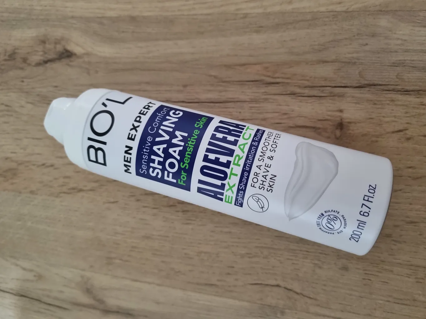 فوم اصلاح بیول مدل 2 در 1 آلوئه‌ورا حجم 200 میلی لیتر