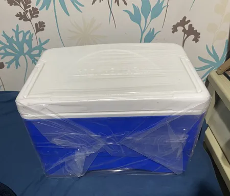 یخدان سفری کیش ترموس مدل 002 گنجایش 11 لیتر