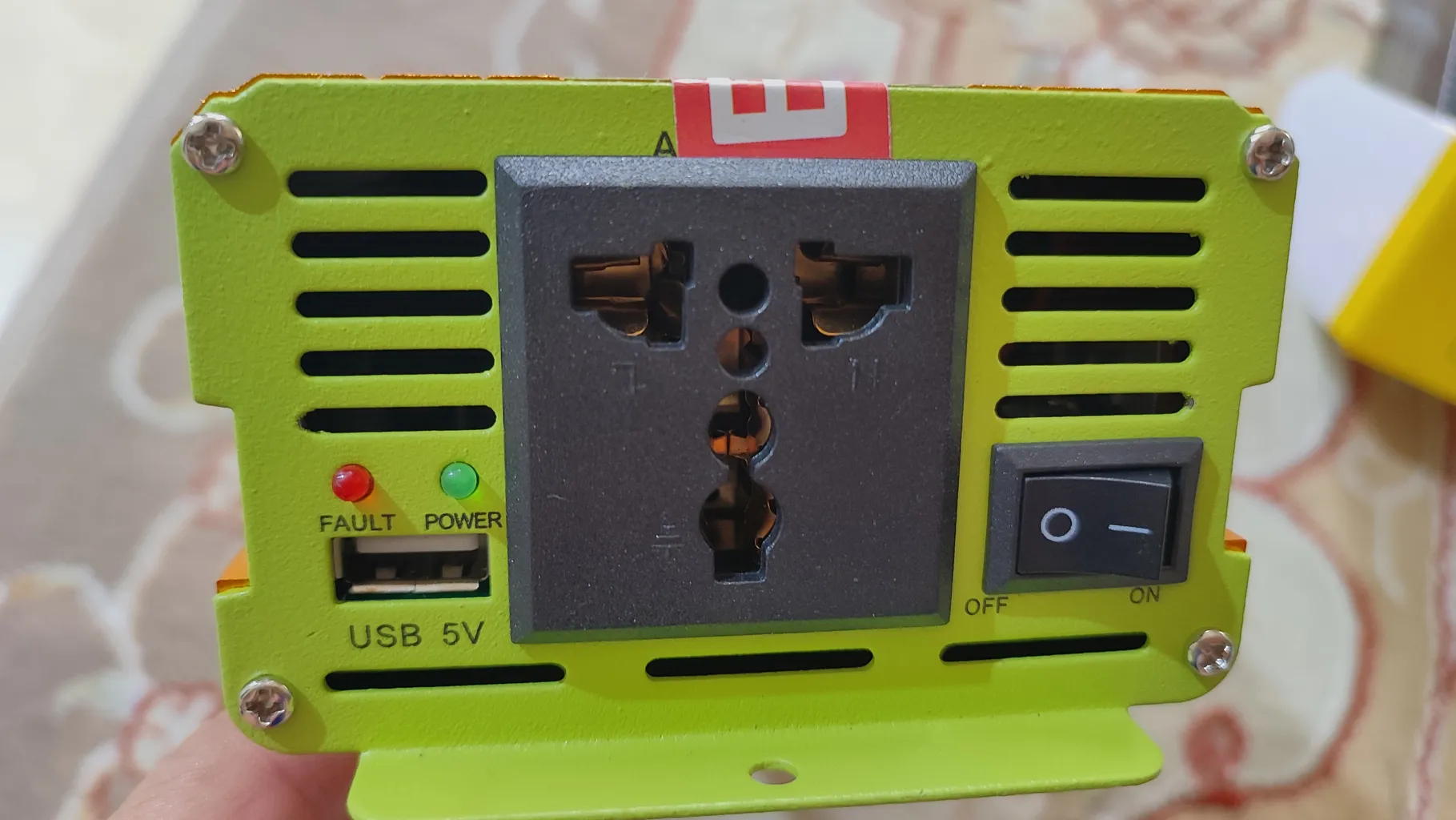 مبدل برق خودرو دیپ کینگ مدل 12V-TO-220V-1500W