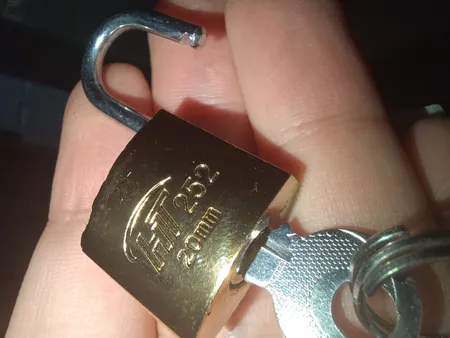 قفل آویز اچ تی مدل سماتولز سایز 20 میلی متر