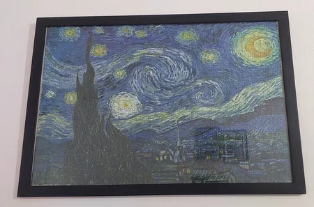 پازل 1000 تکه ریکوردی طرح شب پرستاره ونگوگ کد 340