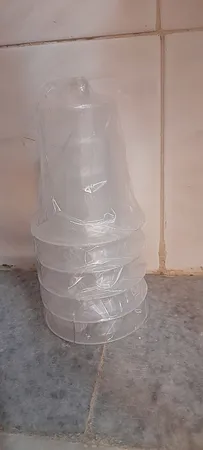 لیوان بادکش مدل SD بسته 5 عددی سایز 75