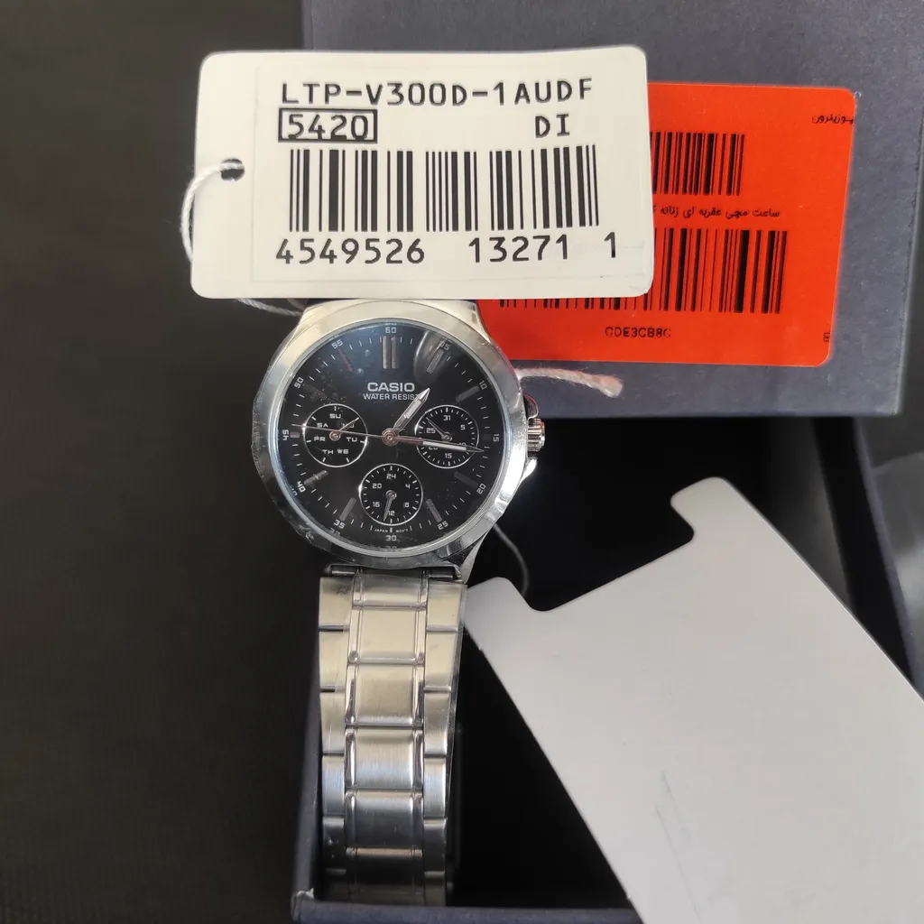 ساعت مچی عقربه ای زنانه کاسیو مدل LTP-V300D-1AUDF