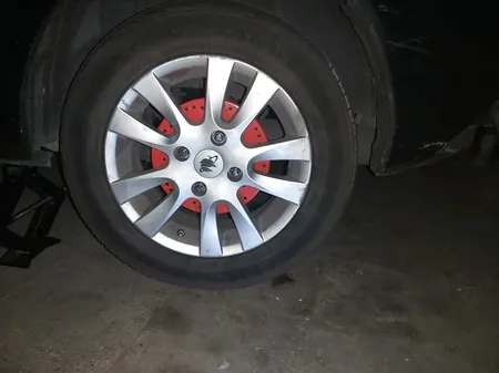 صفحه پشت رینگ خودرو مدل 53X1 سایز 1.1 اینچ بسته دو عددی