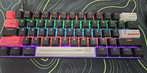 تجریه خرید کیبورد گیمینگ اونیکوما مدل G55 RGB، مکانیکال سوییچ قهوه‌ای، Tenkeyless، نورپردازی RGB