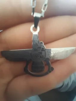 آویز گردنبند مردانه کد 1041