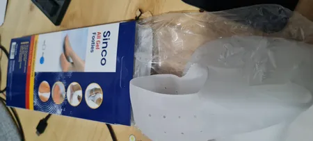 جوراب ضد ترک پا سینکو مدل سیلیکونی