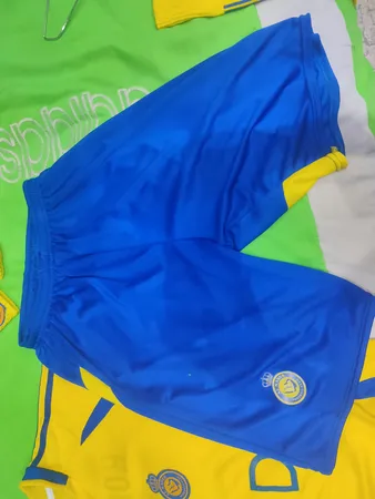 ست 5 تکه لباس ورزشی پسرانه طرح النصر مدل رونالدو 2025