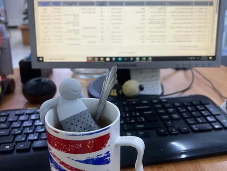 صافی دمنوش طرح آدمک کد 01364