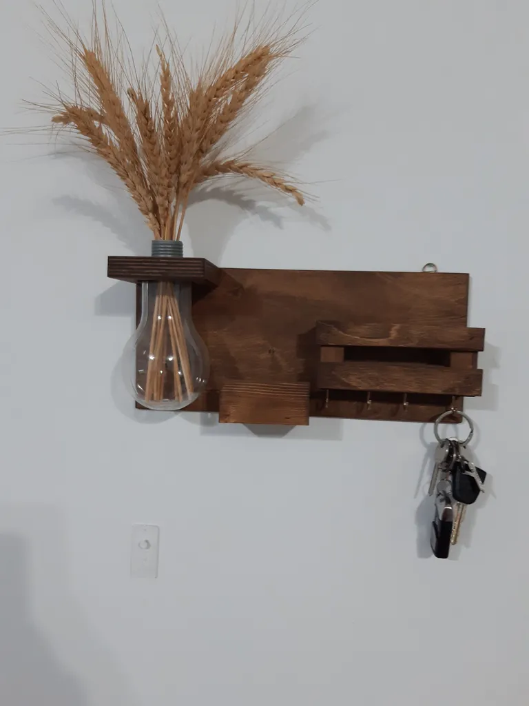 دسته گل خشک مدل خوشه گندم کد 20