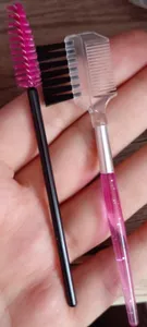 تجریه خرید شانه ابرو و برس ریمل مدل PRO