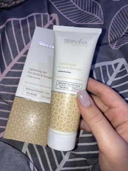 ژل روشن کننده کشاله ران و زیر بغل سروینا مدل Normal حجم 75میلی لیتر