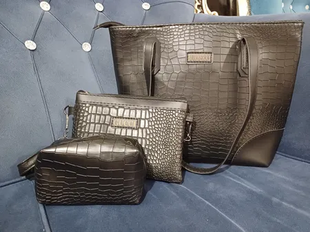 کیف دستی زنانه مدل KS-0017 مجموعه 3 عددی