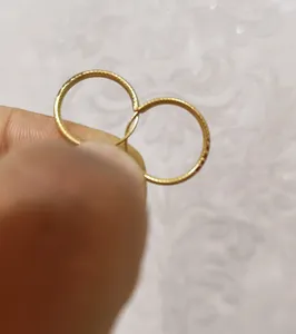 تجریه خرید گوشواره طلا 18 عیار زنانه دوست خوب مدل dk474