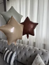 تجریه خرید بادکنک فویلی مدل ستاره کد NH-3 بسته 3 عددی