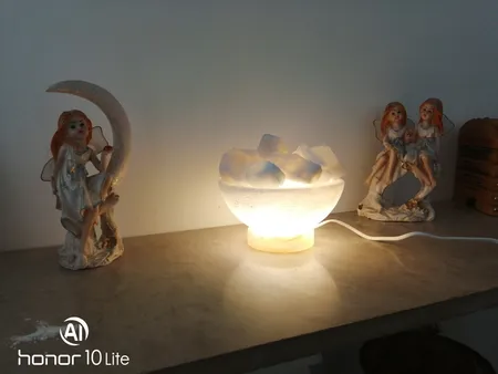 آباژور سنگ نمک طب سنگ طرح کاسه کد TA-50106