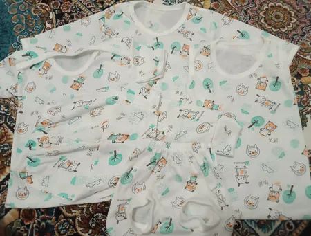 ست 5 تکه لباس نوزادی مدل جنگل