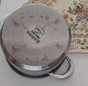 تجریه خرید قابلمه پارس استیل مدل سه لایه کد 160 سایز 16