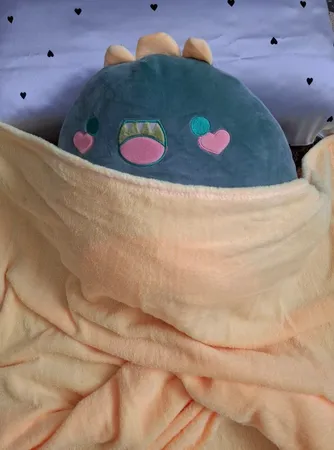 رو بالشی مدل ساتن ابریشم طرح قلب