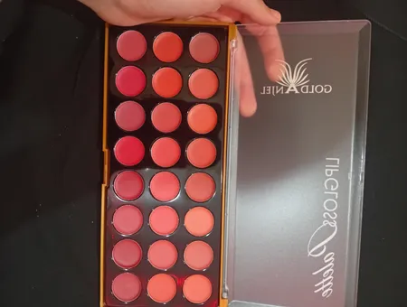 پالت رژ لب جامد گلد آنجل شماره 01