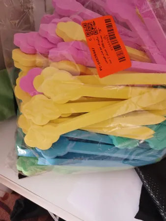 بیگودی مو مدل فومی بسته 100 عددی