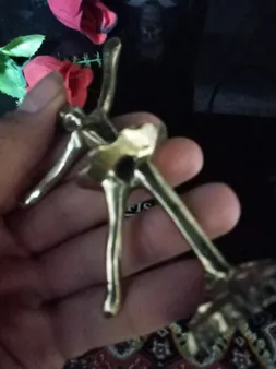 مجسمه برنزی طرح گروه بالرین مجموعه 6 عددی