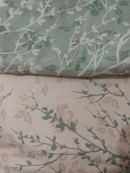 سرویس روتختی مدل گلهای ریز دونفره 6 تکه