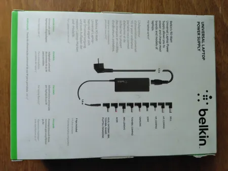 شارژر لپ تاپ بلکین 90 ولت 4.74 آمپر مدل F5L135cw90W