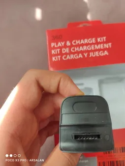 باتری و شارژر دسته بازی Xbox 360 مدل XB360